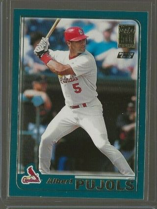 2001 Topps Traded Albert Pujols Rc T247 St.  Louis Cardinals Rookie