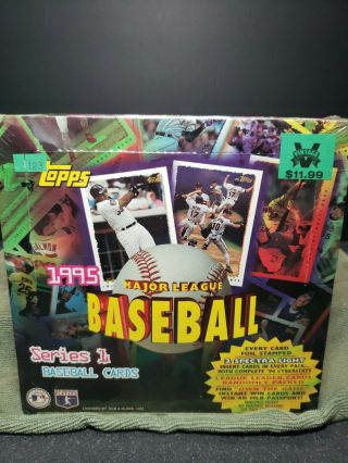1995 Topps Baseball Box Series 1 - Spectra Light 24 Ct