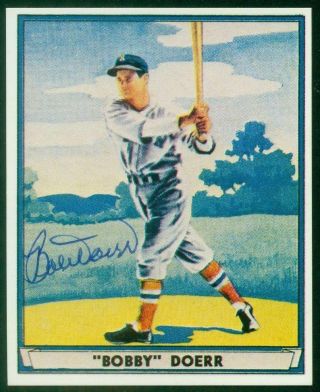 Autograph Psa/dna Of Bobby Doerr Hof Of The Boston Red Sox,  1941pb