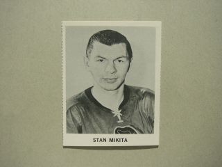 1965/66 Coca Cola Nhl Hockey Card Stan Mikita Sharp 65/66 Coca Cola