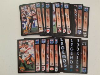 1994 Rugby League Trading Cards Dynamic Series 1 - 48 X Assorted Cards