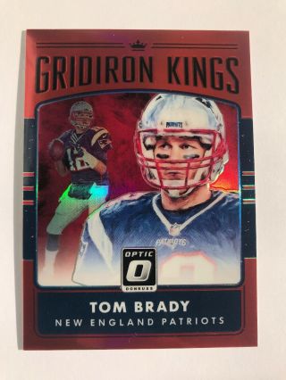 2016 Donruss Optic Football Tom Brady 
