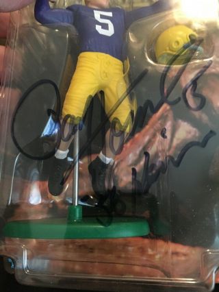 F23 PAUL HORNUNG Signed 1998 Starting Lineup FIGURE Notre Dame GB PACKERS AU 2