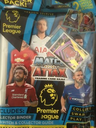 Match Attax Very Rare Cards 2018 - 19 Season Special Aguero And Aubanyang.  Epl.
