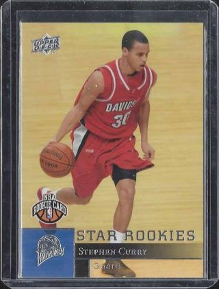 Stephen Curry 2009 - 10 Upper Deck Star Rookies True Rookie Rc 234