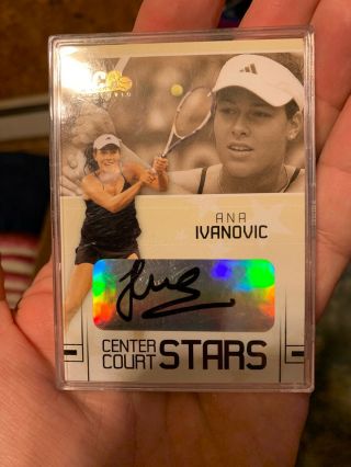 2006 Ace Authentic Center Court Stars Ana Ivanovic Rookie Rc Autograph Cc - 11