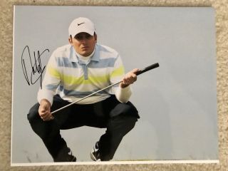 Francesco Molinari Signed Autographed 8 By 10 Photo Pga Golf Ryder Cup The Open