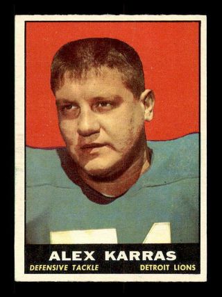 1961 Topps 35 Alex Karras Exmt X1142628