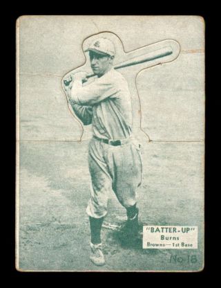 1934 Batter - Up 18 Jack Burns G/vg X1706343