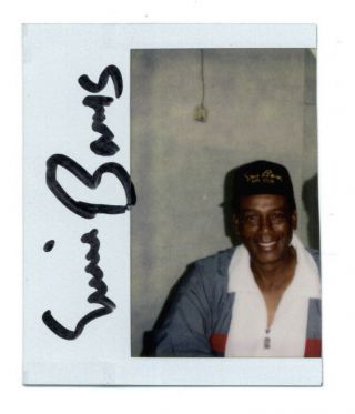 Ernie Banks (d.  2015) Cubs Hof Signed Auto Cut 1.  75 X 2 Picture - Jsa