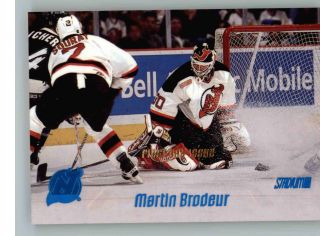 1999 - 00 Topps Stadium Club First 1st Day Issue 16 Martin Brodeur 037/150