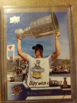 16/17 Ud Series 1 - Sidney Crosby - Day With The Cup Ssp