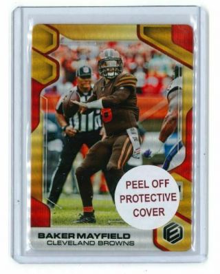 2019 Panini Elements Baker Mayfield Gold 