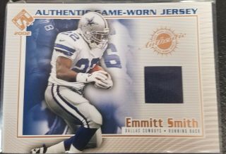 2002 Private Stock Emmitt Smith Game Worn Jersey Dallas Cowboys