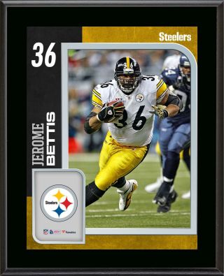 Jerome Bettis Pittsburgh Steelers 10.  5 