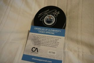 Connor Mcdavid 97 Autographed Signed Official Nhl Hockey Puck Oilers $35 Ea