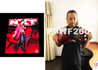 Wwe Shinsuke Nakamura Hand Signed Autographed 8x10 Photo With Pic Proof & 3