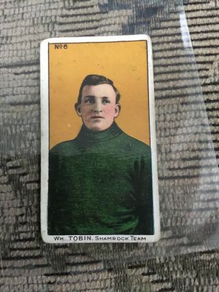 Lacrosse 1910 Ungraded Imperial Tobacco Card 6 Wm.  Tobin Shamrocks