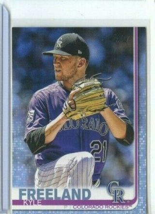 Kyle Freeland 37/50 Fathers Day Blue 2019 Topps Series 2