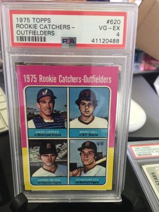1975 Topps Gary Carter 620 Rookie Card Psa 4 Hof Rc York Mets Baseball