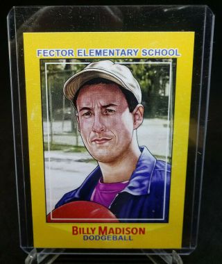 Billy Madison Card By Cuyler Smith Adam Sandler Nm/mt 74/90