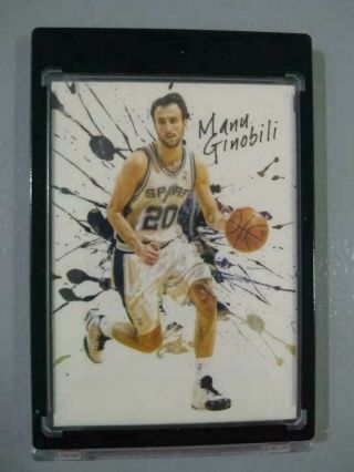 2012 Manu Ginobili 6 San Antonio Spurs Nba Basketball Trading Card Titan Sport