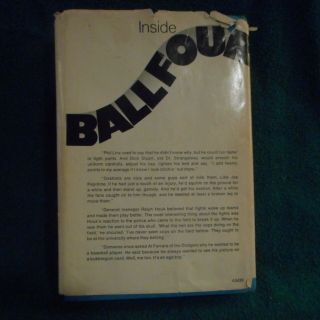 Ball Four Jim Bouton Hardback Book 1st Edition 7th Printing,  Very Good
