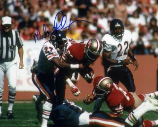 Mike Richardson 1985 Chicago Bears Signed 8x10 Photo Sb Xx (a)