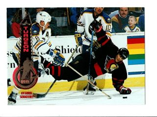 1994 - 95 Pinnacle 288 Sylvain Turgeon Patrick Kane Pre Rookie Hockey Card 02