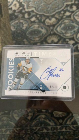 18 - 19 Zach Aston - Reese Sign Of The Times 52/99