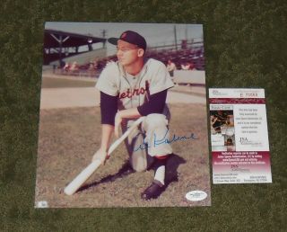 Al Kaline [hof] - - Signed And Authenticated 8x10 Photo