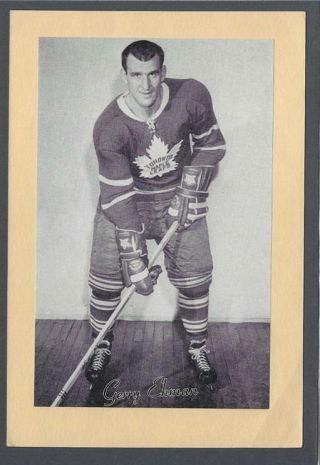 1944 - 63 Beehive Group Ii Toronto Maple Leafs Hockey Photos 399 Gerry Ehman