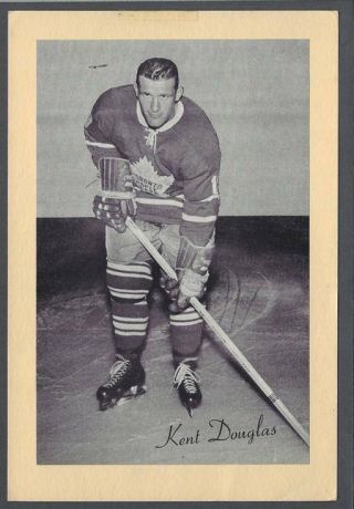 1944 - 63 Beehive Group Ii Toronto Maple Leafs Hockey Photos 396 Kent Douglas
