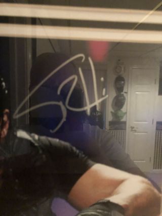 Seth Rollins Autographed And Framed Picture WWE ROH 2