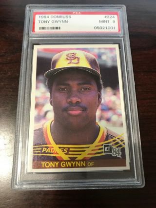 1984 Donruss Tony Gwynn Psa 9 Padres 324 2krm