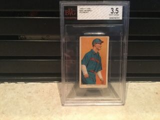 T206 1909 - 11 Piedmont Mike Mowrey Bvg/bgs 3.  5 Vg,  Over 100 Year Old Tobacco Card