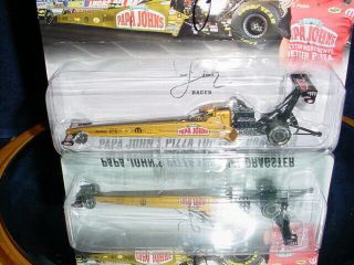 2017 LEAH PRITCHETT SIGNED PAPA JOHN ' S PIZZA TOP FUEL DRAGSTER CP7459 4