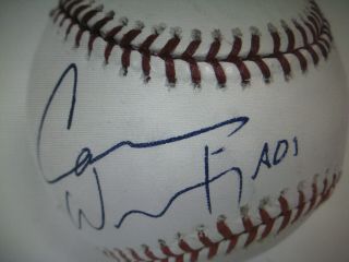Carson Wentz Philadelphia Eagles Autographed Signed Rawl Off Mlb Baseball W/co