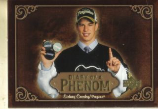 2005 - 06 Upper Deck - Diary Of A Phenom Set - Sidney Crosby Rookie Set