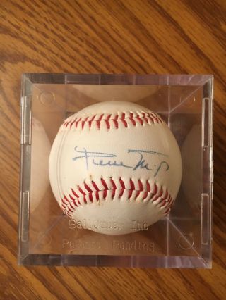 Willie Mays Hand Signed Autographed Baseball - Hof - Guaranteed Authentic