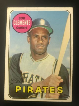 1969 Topps Roberto Clemente Pittsburg Pirates