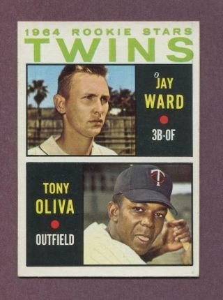 1964 Topps Rookie Stars 116 - Tony Oliva - Minnesota Twins - Vg - Ex