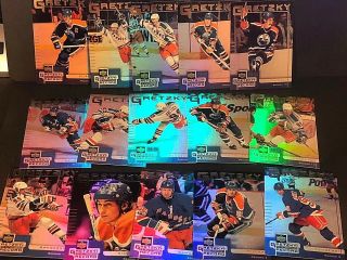 WAYNE GRETZKY 1999 - 00 UD McDonald ' s Performance for the Record SET of 15 Cards 2
