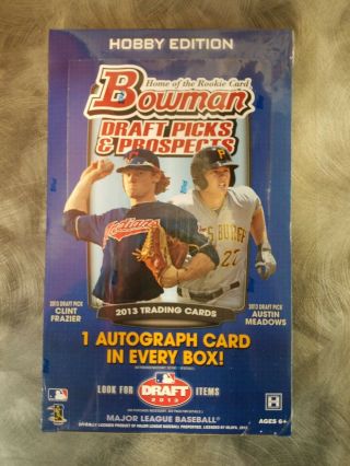 2013 Bowman Draft Picks & Prospects Baseball Hobby Edition Box