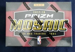 2017 - 18 Panini Mosaic Prizm Basketball Hobby Box -.  Tatum Fox