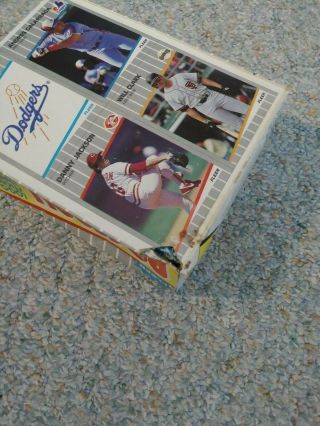 1989 Fleer Baseball Card Wax Box,  36 packs,  Griffey Jr,  B.  Ripken,  Biggio ROOKIE 3