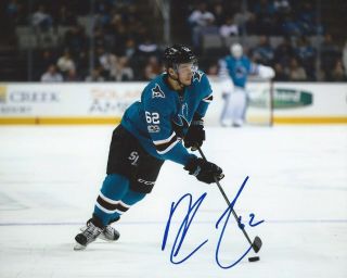 Kevin Labanc Signed 8x10 Photo San Jose Sharks Autographed C
