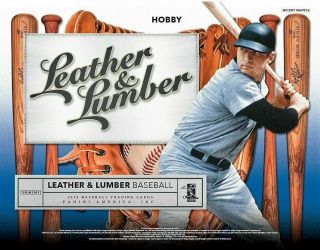 PITTSBURGH PIRATES 2019 LEATHER & LUMBER BASEBALL Half CASE 5 BOX TEAM BREAK 2