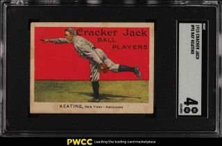 1915 Cracker Jack Ray Keating 95 Sgc 4 Vgex (pwcc)