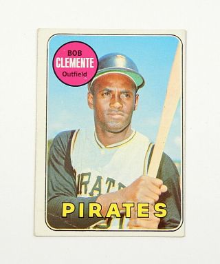 1969 Topps Roberto Clemente 50 Pirates Ex